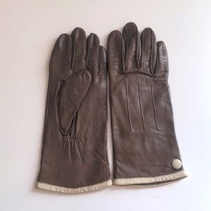 Worthington leather gloves